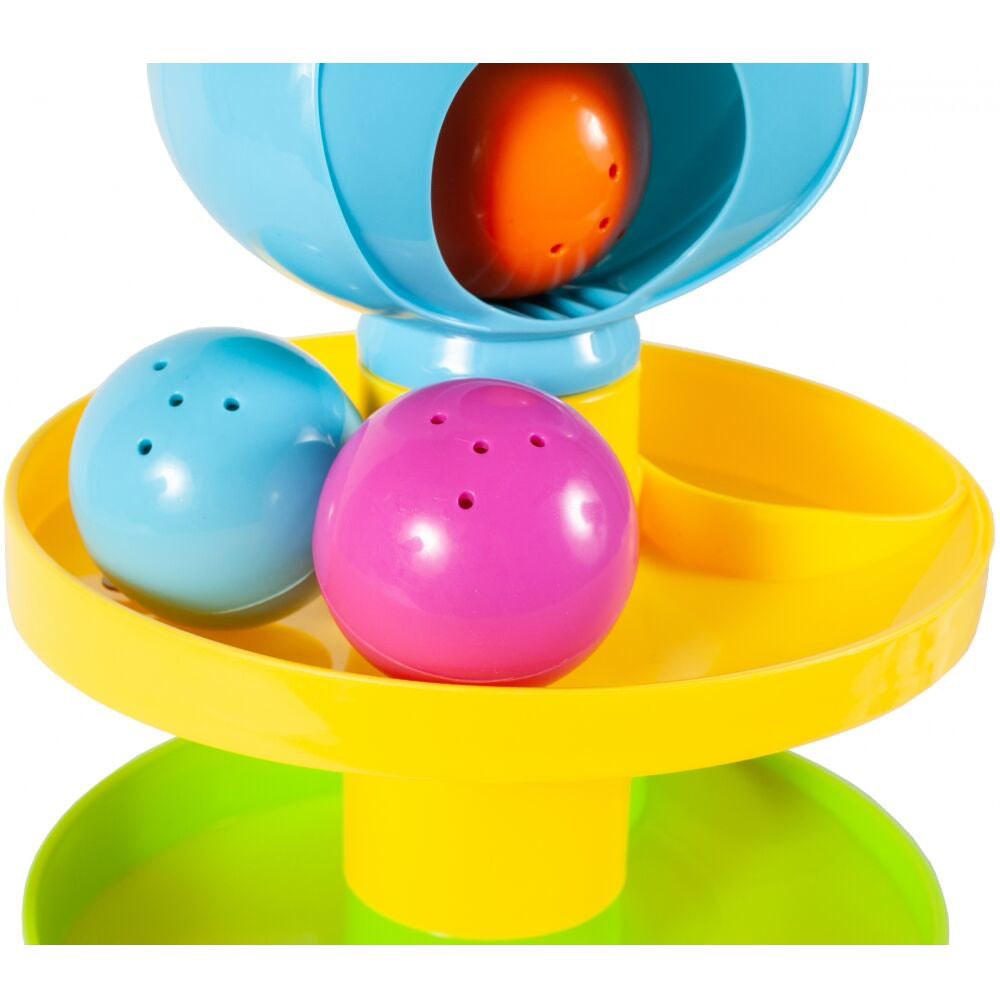 Tobogan turn cu bile tip fantana, 40 cm, MalPlay 108288