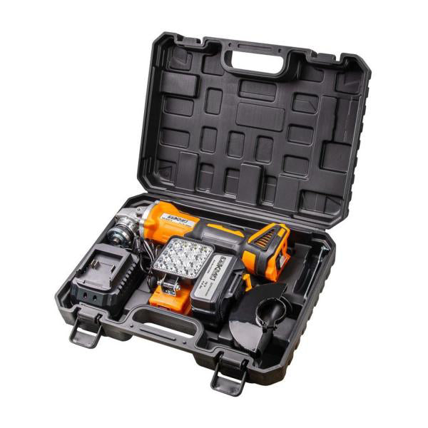 Polizor unghiular pe acumulator BK-BAG72, 18 V, 4 Ah, 125 mm, Baukraft 020803