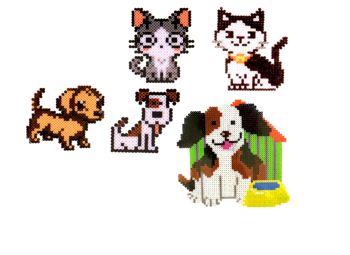 Set creativ margele de calcat, 6000 elemente, MalPlay 110886