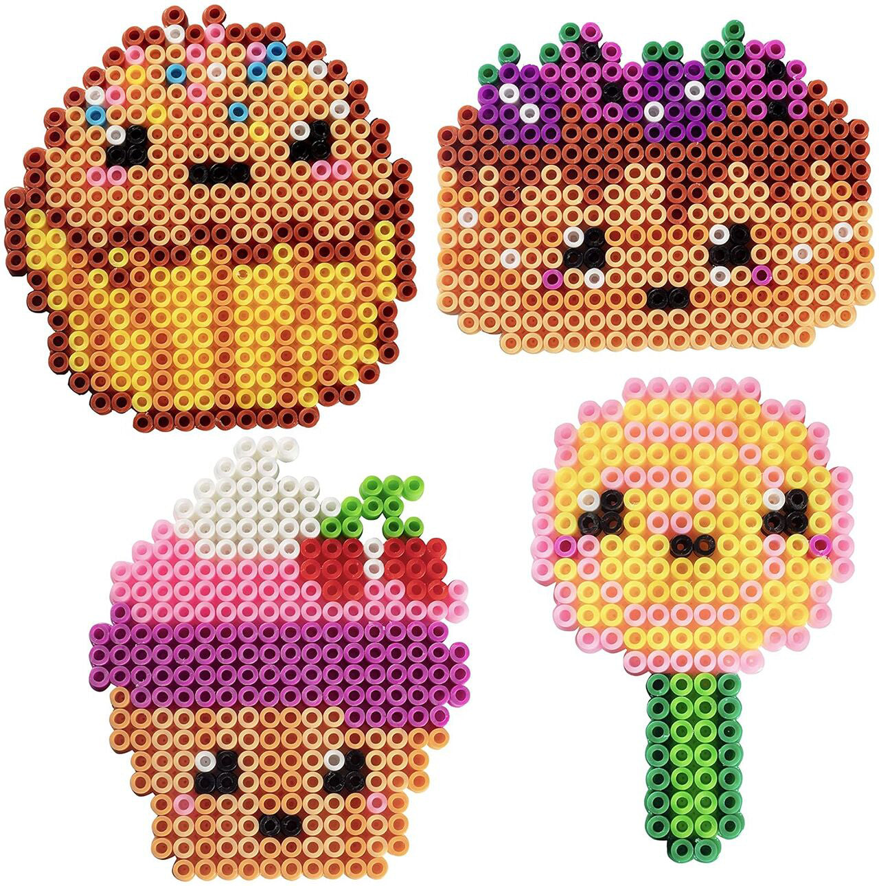 Set creativ margele de calcat, 2000 elemente, MalPlay 110889