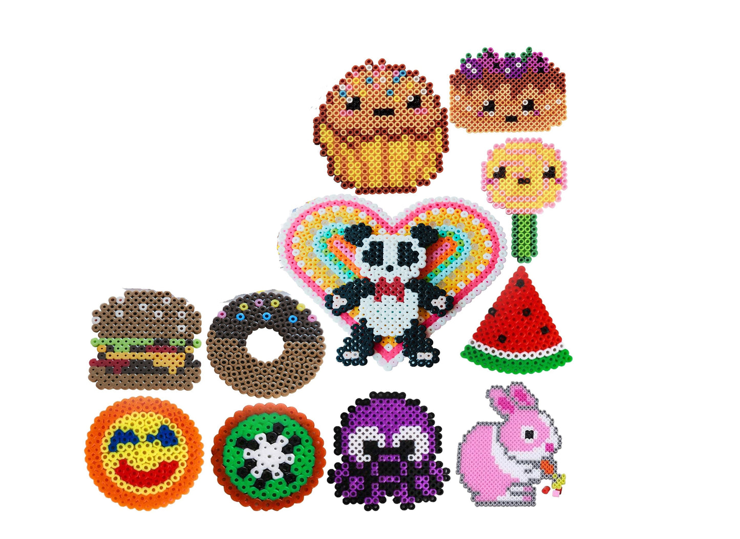 Set creativ margele de calcat, 8000 elemente, MalPlay 110894