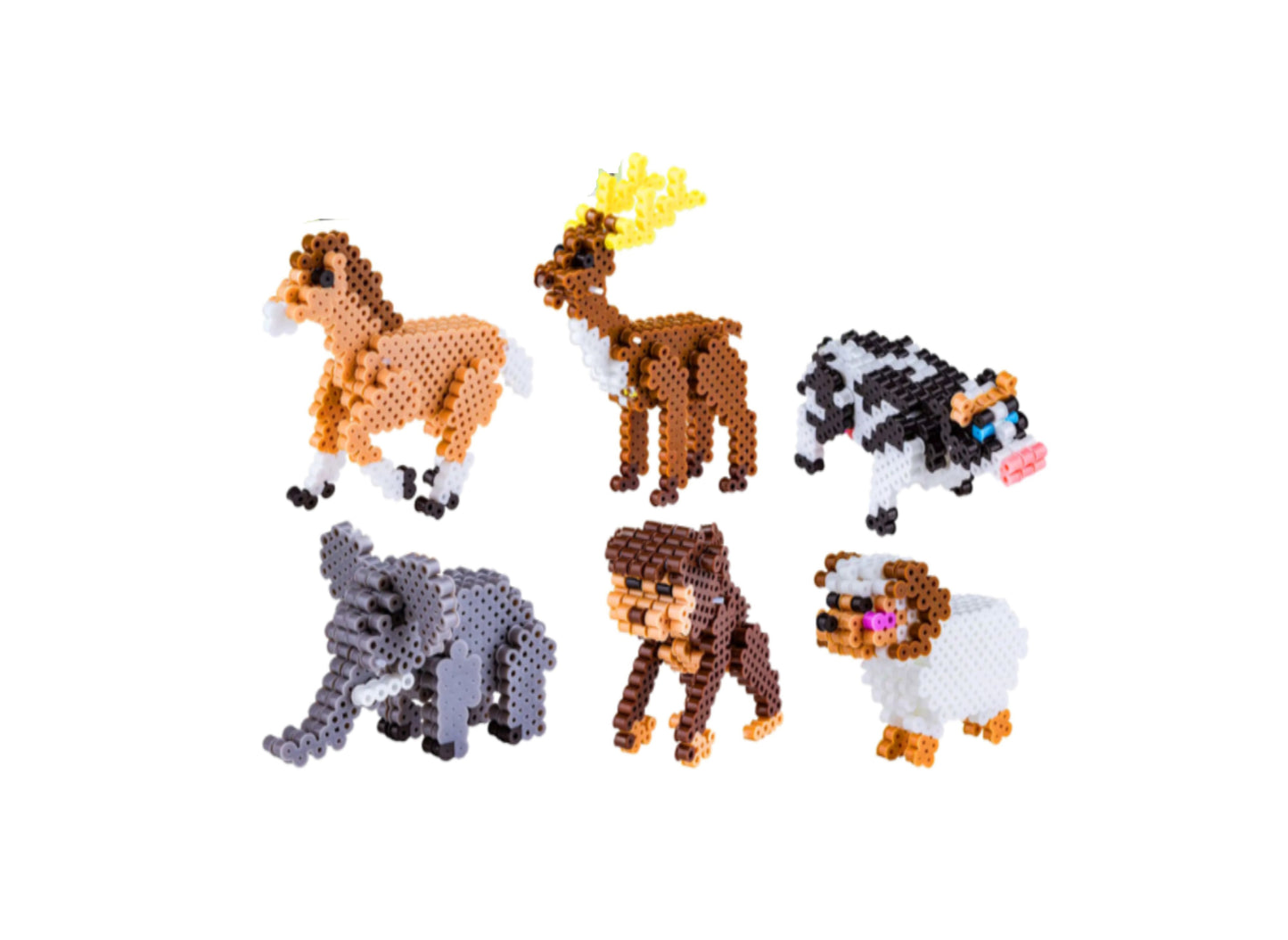 Set creativ margele de calcat 3D, 3000 elemente, MalPlay 110897