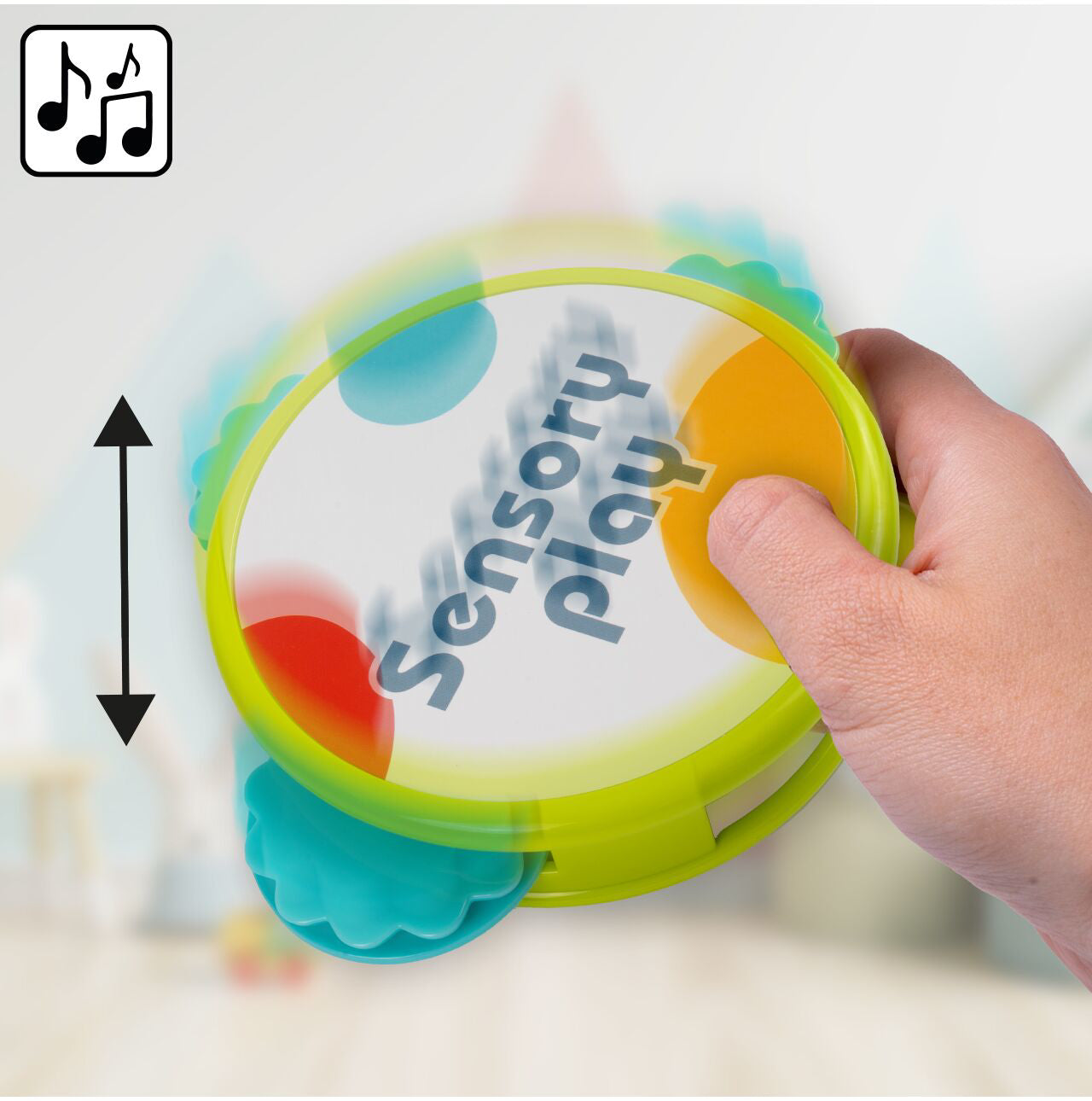 Set 4 instrumente muzicale pentru bebelusi, MalPlay 110135