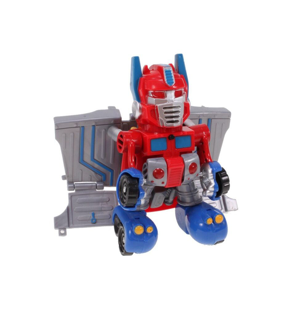 Robot de jucarie transformabil in masina, MalPlay 103247