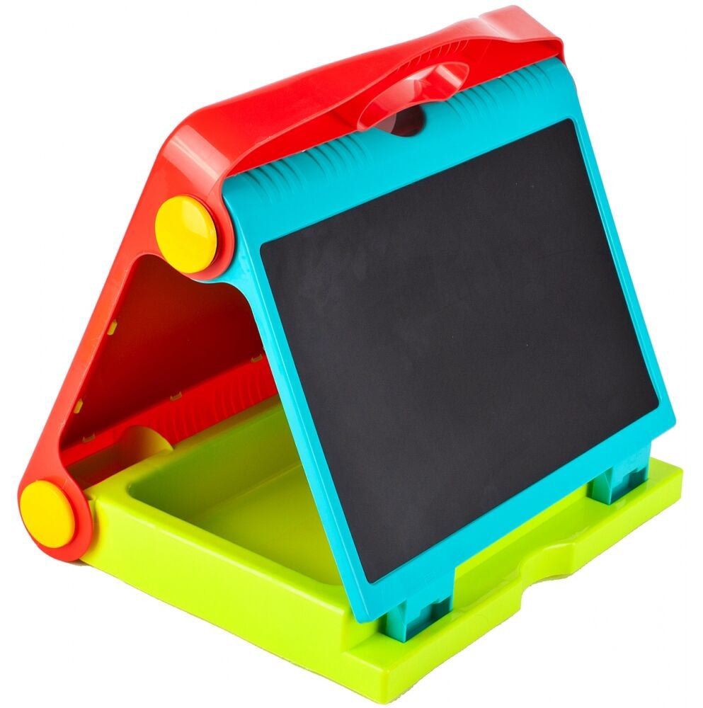 Tabla portabila 2 in 1 pentru desenat, 26 x 19 cm, MalPlay 104609