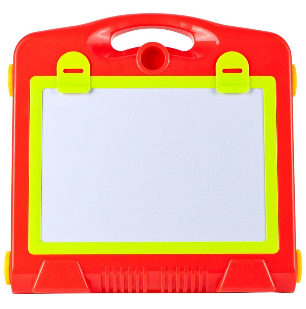 Tabla portabila 2 in 1 pentru desenat, 26 x 19 cm, MalPlay 104609