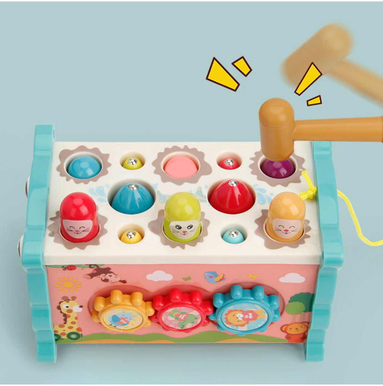 Centru de activitati 8 in 1 Magic Box, MalPlay 109877