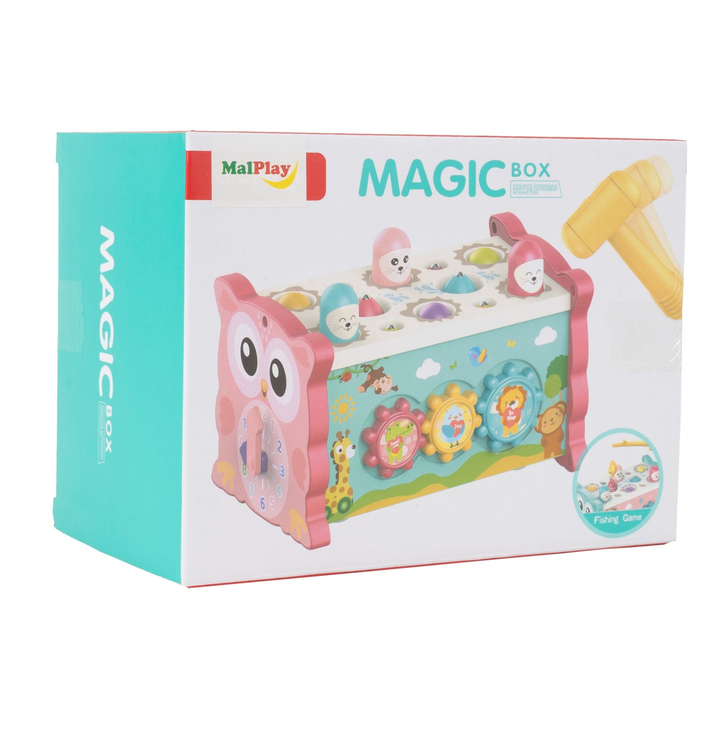 Centru de activitati 8 in 1 Magic Box, MalPlay 109877