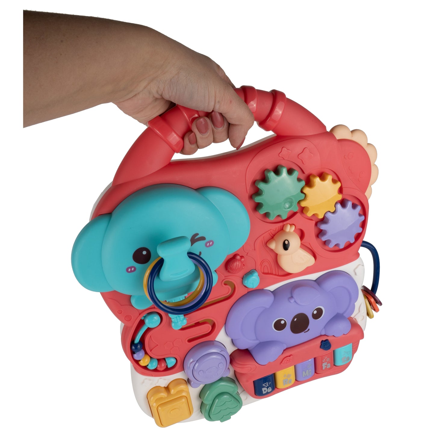 Masuta interactiva 2 in 1 cu melodii, MalPlay 109659