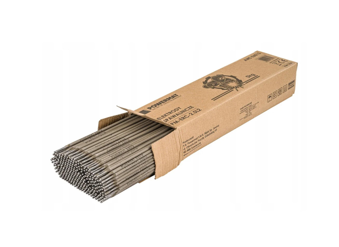 Electrozi rutilici de sudura MMA PM-ERC-2.5L2, 2.5 mm, 5 kg, Powermat PM1256