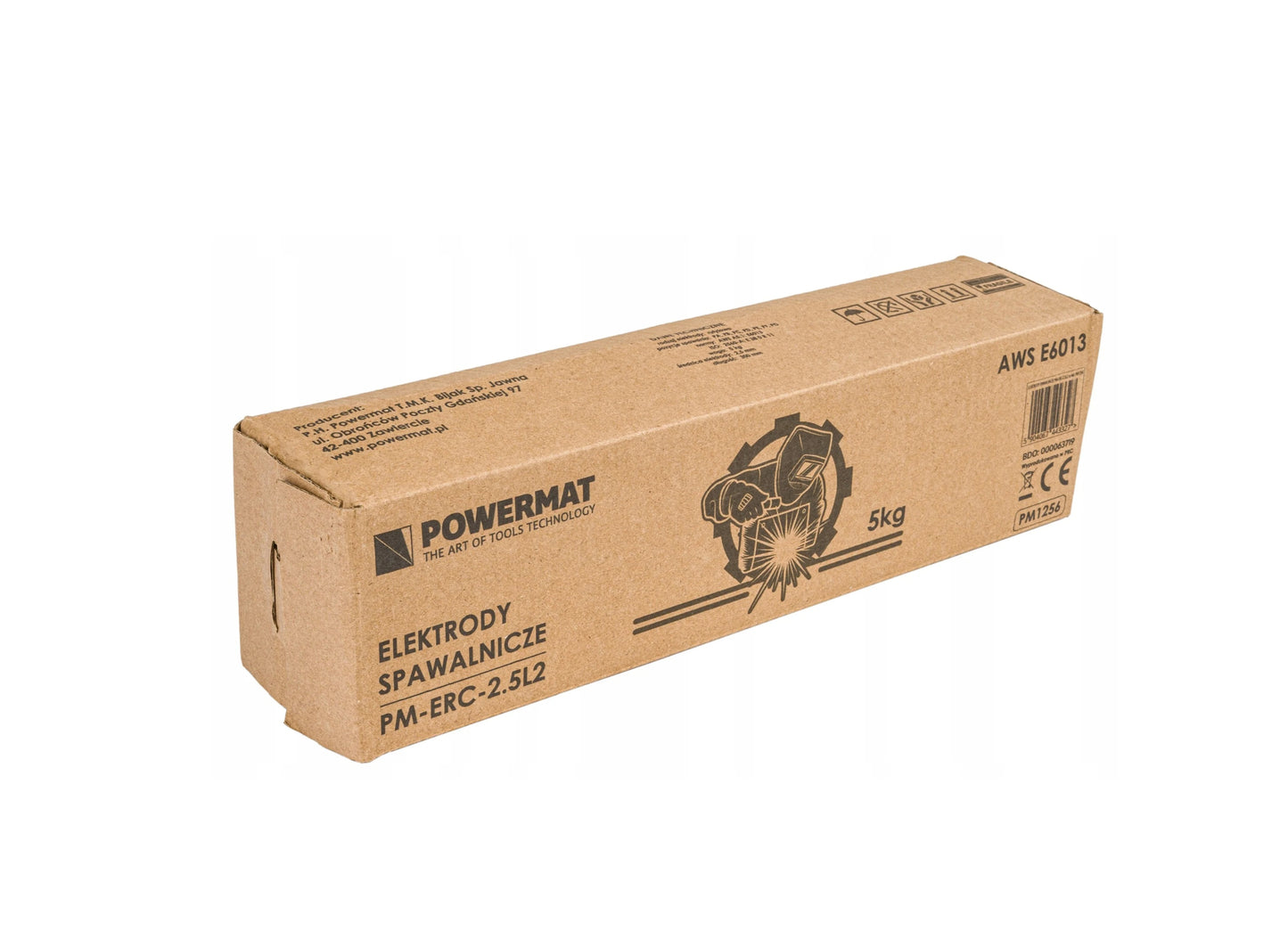 Electrozi rutilici de sudura MMA PM-ERC-2.5L2, 2.5 mm, 5 kg, Powermat PM1256