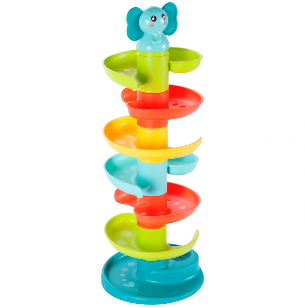 Jucarie pentru copii turn cu bile, multicolor, MalPlay 108069