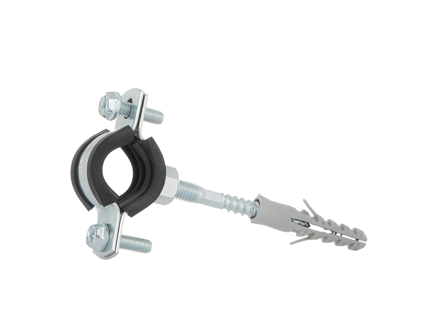 Clema metalica cu cauciuc pentru fixare tevi in perete, 1 / 2", 20-25 mm, Geko G17289