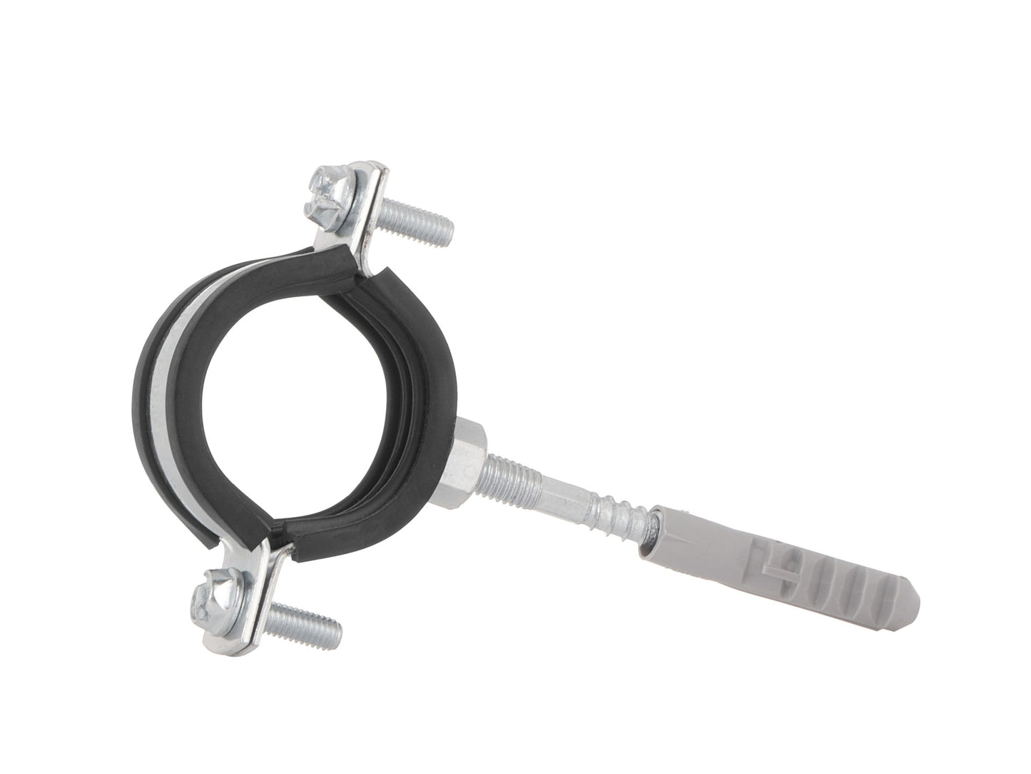 Clema metalica cu cauciuc pentru fixare tevi in perete, 5 / 4", 38 - 43 mm, Geko G17292