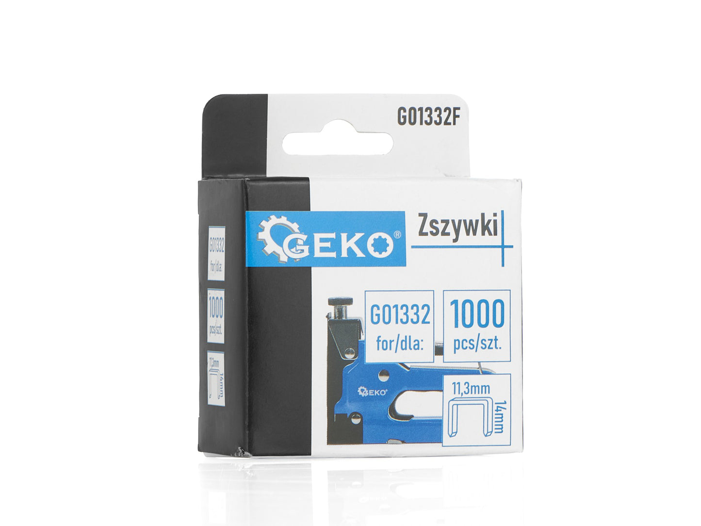 Set capse, 1.2 mm x 11.3 mm 14 mm, 1000 elemente, Geko G01332F