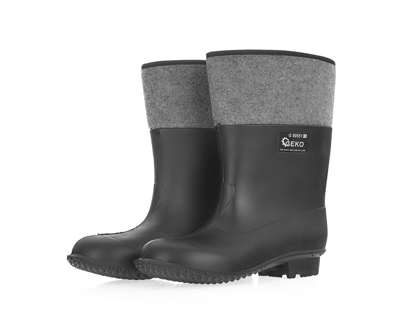 Cizme Wellington de cauciuc PVC barbati, marimea 40, Geko G90551-40