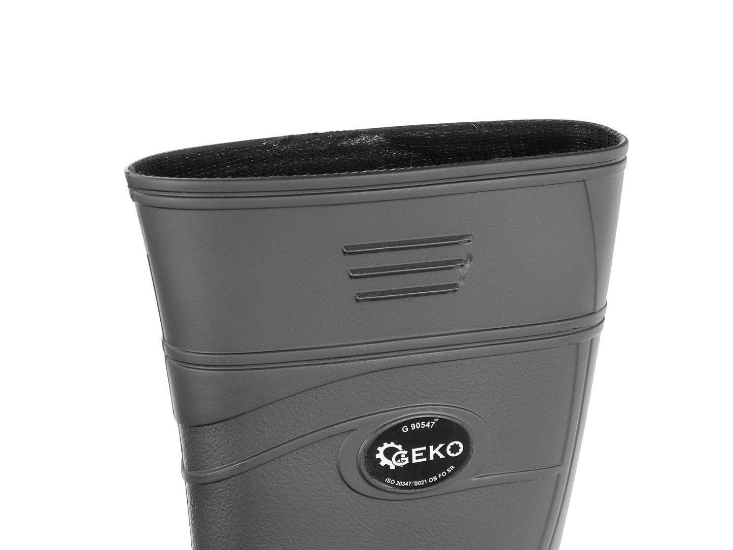 Cizme de protectie Wellington PVC pentru barbati, negru, marimea 45, Geko G90547-45