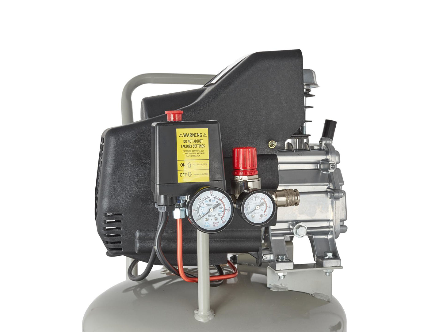 Compresor vertical de aer, 50 l, Geko G80332