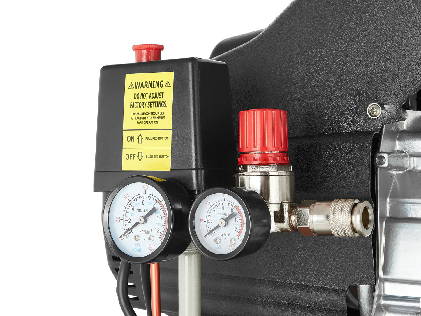 Compresor vertical de aer, 50 l, Geko G80332