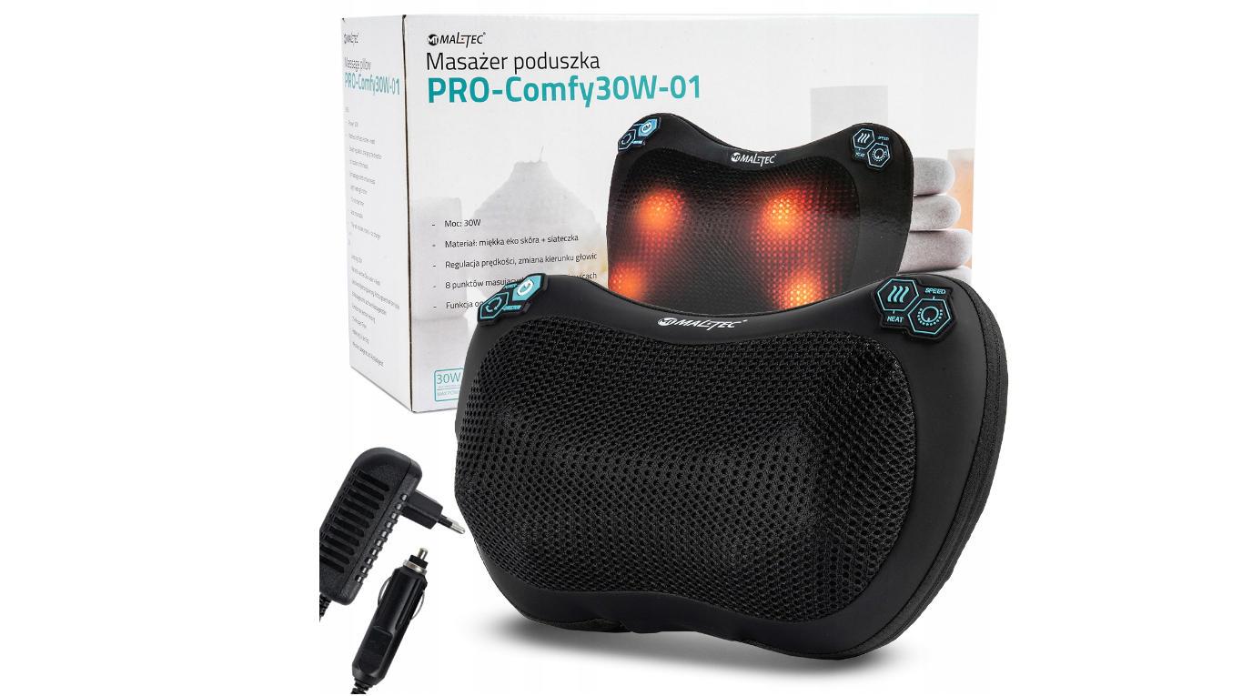 Perna de masaj pentru gat UltraComfy30W-01, MalTec 110996