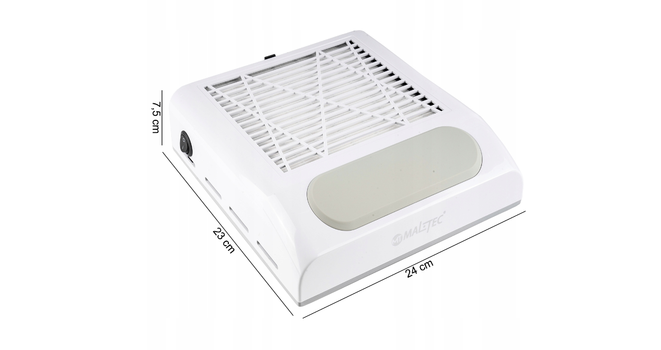 Colector praf unghii fara sac, 80 W, MalTec 110683