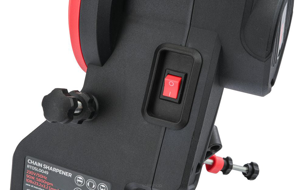 Masina ascutire lant drujba, 90 W, Red Technic RTOSL0049