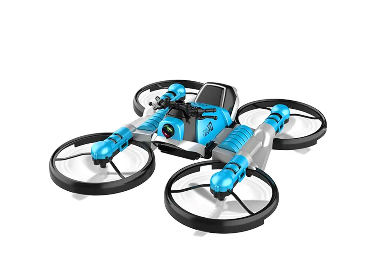 Jucarie 2 in 1 motocicleta si drona, MalPlay 108793