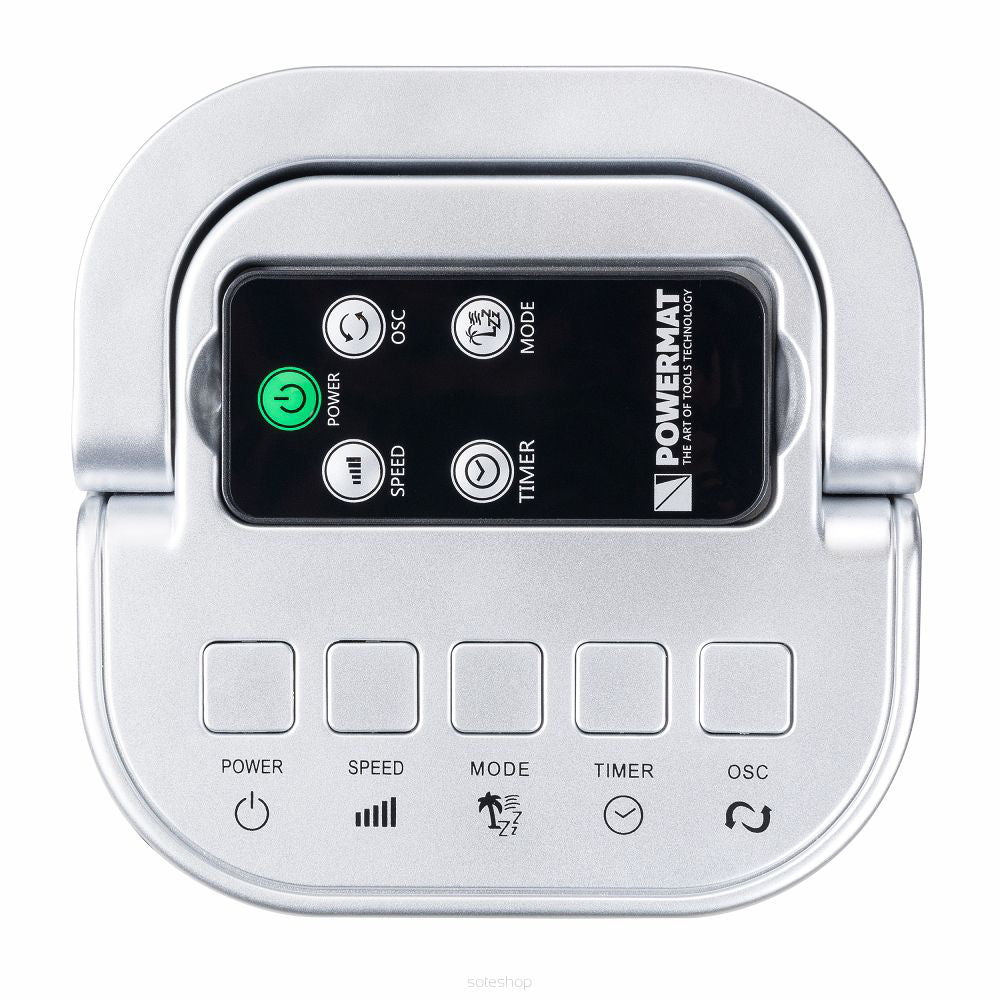 Ventilator Turn Tower-120 Powermat cu Telecomanda 90W 121 cm