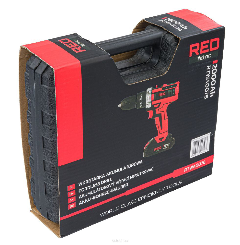 Surubelnita Electrica Red Technic RTWA0076 cu Acumulator de 20V