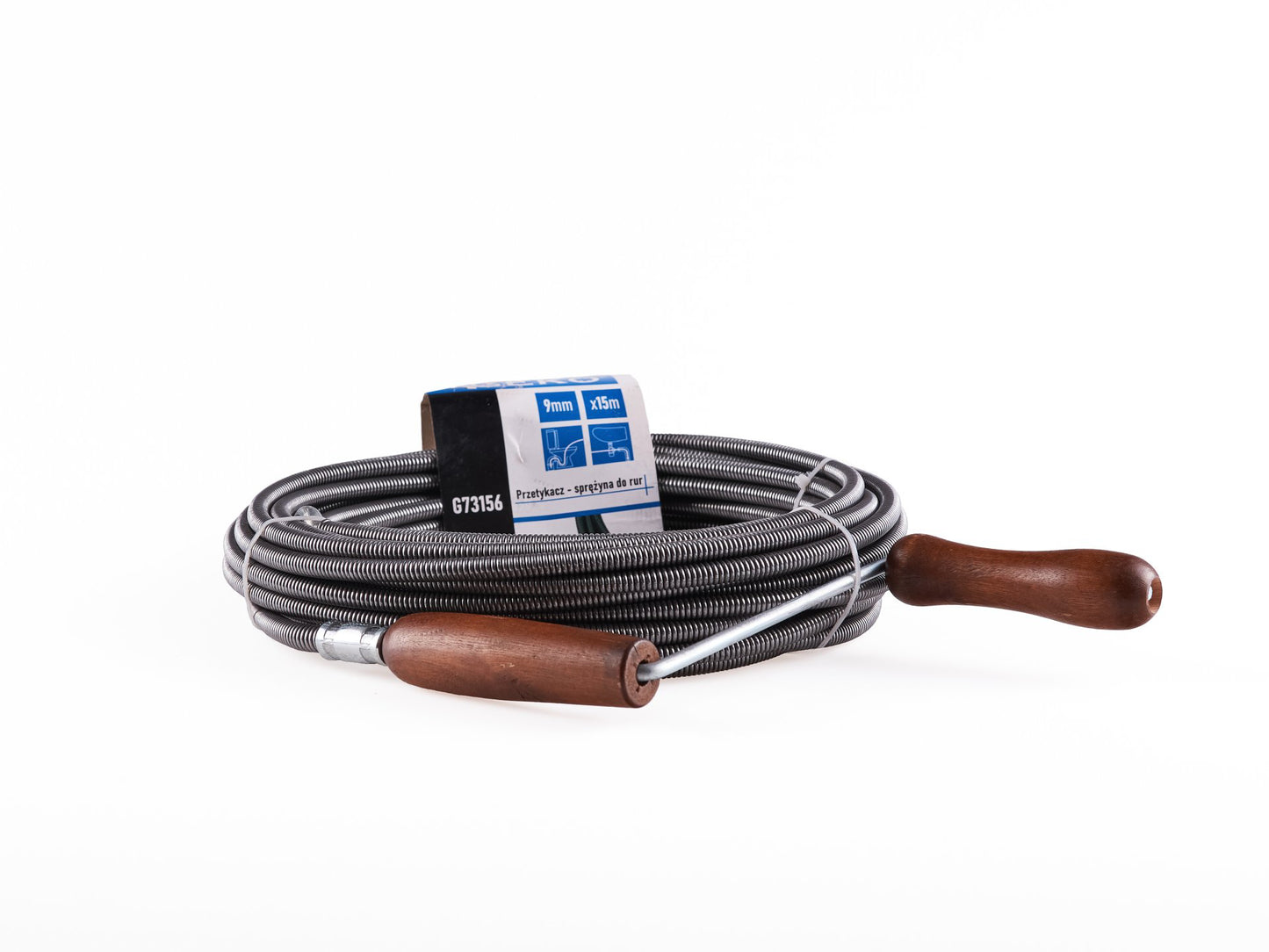 Sarpe desfundare tevi, 9 mm x 15 m, Geko G73156