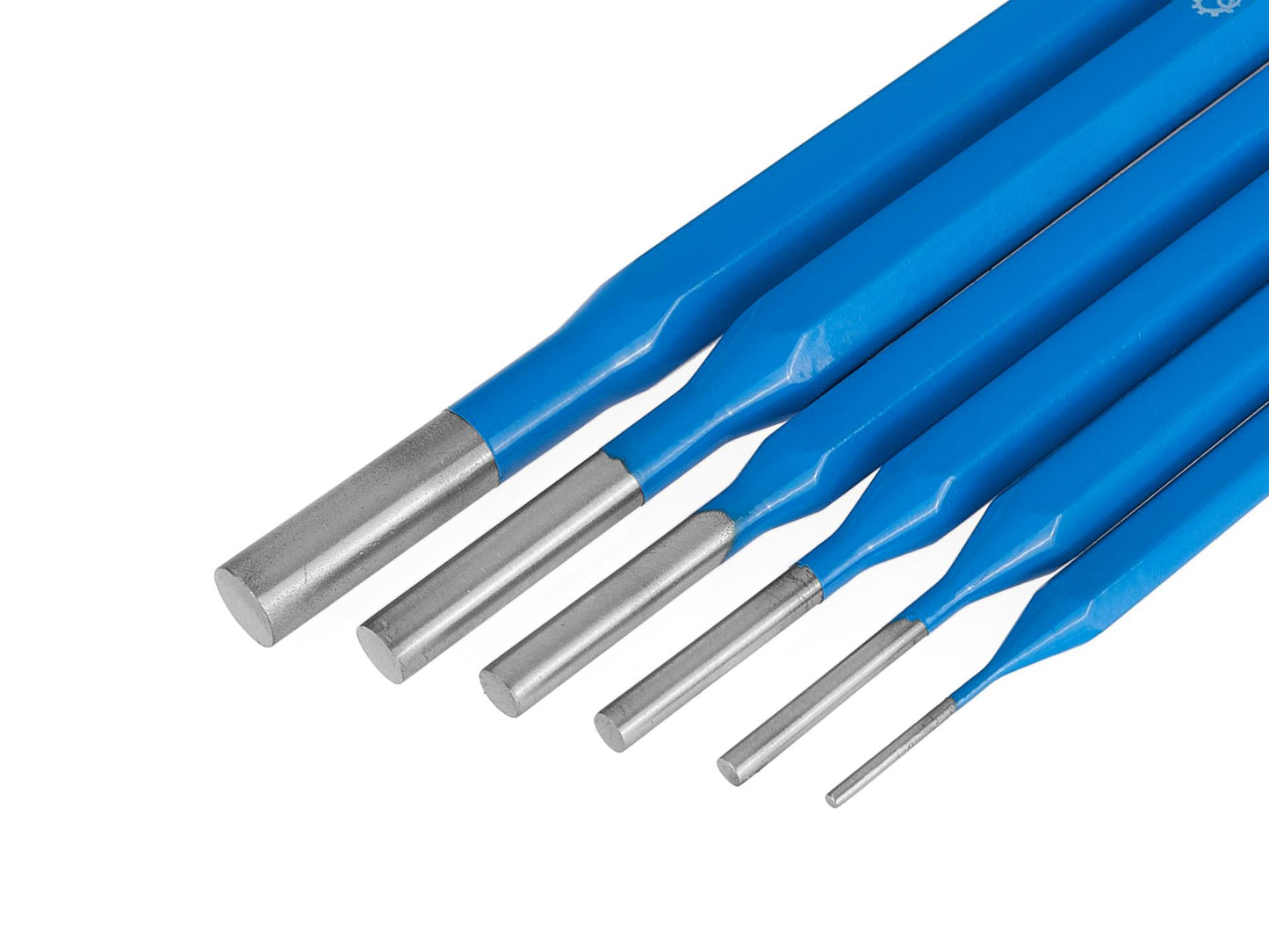 Set dornuri cilindrice, 1.5 - 8 mm, 6 elemente, Geko G38551