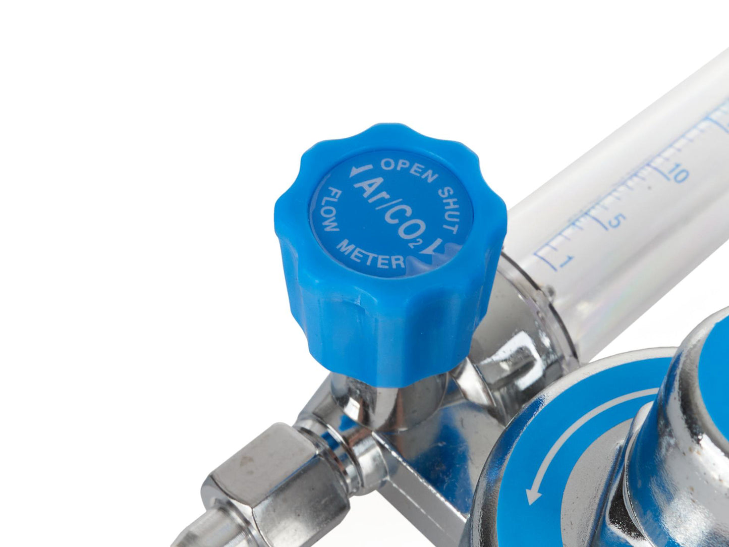 Regulator de presiune CO2 / argon cu rotametru, Geko G80075