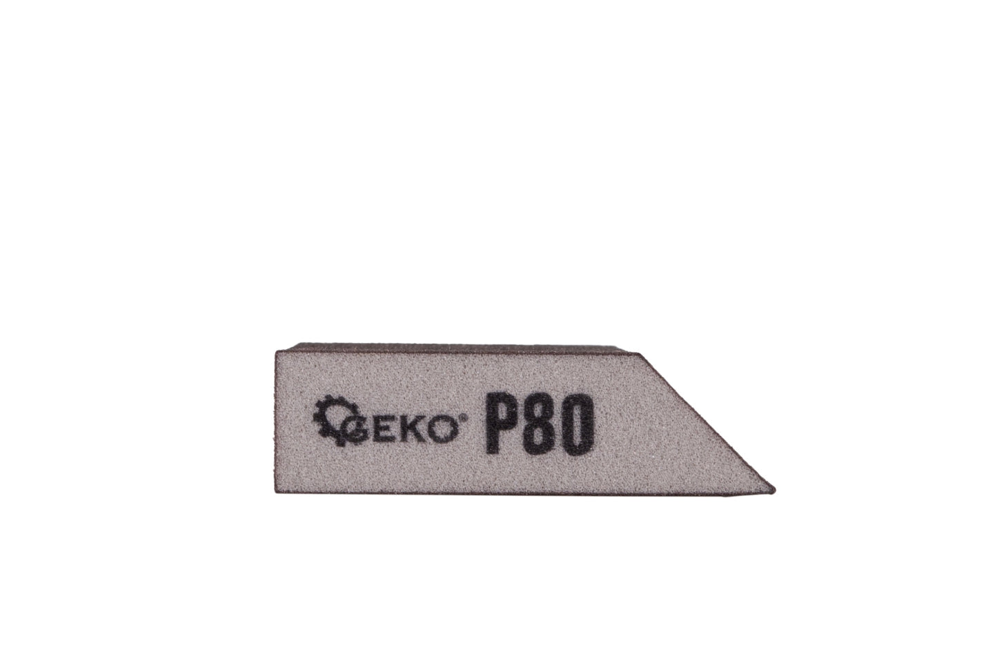 Burete abraziv pentru slefuire, 125 x 90 x 25 mm, P80, Geko G78562