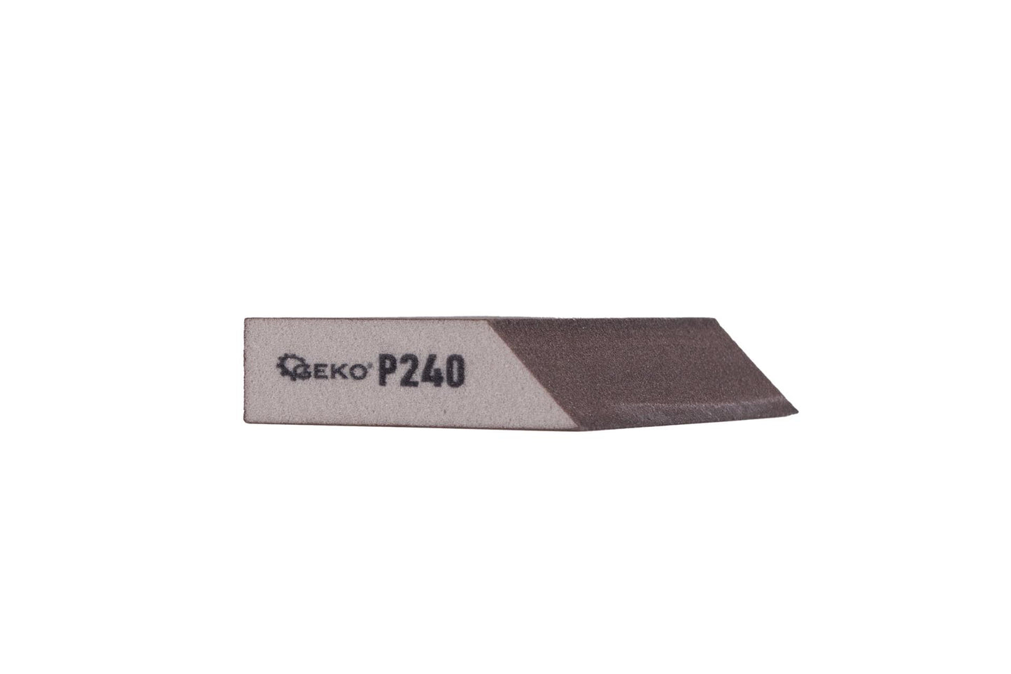 Burete abraziv pentru slefuire, 125 x 90 x 25 mm, P240, Geko G78568