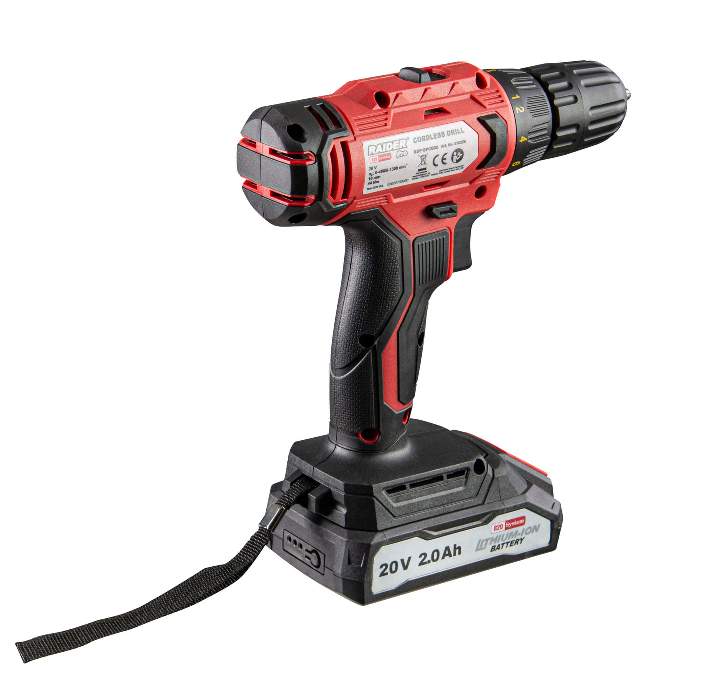 Masina de gaurit cu 2 viteze pe acumulator RD-SPCD20, Raider 030228