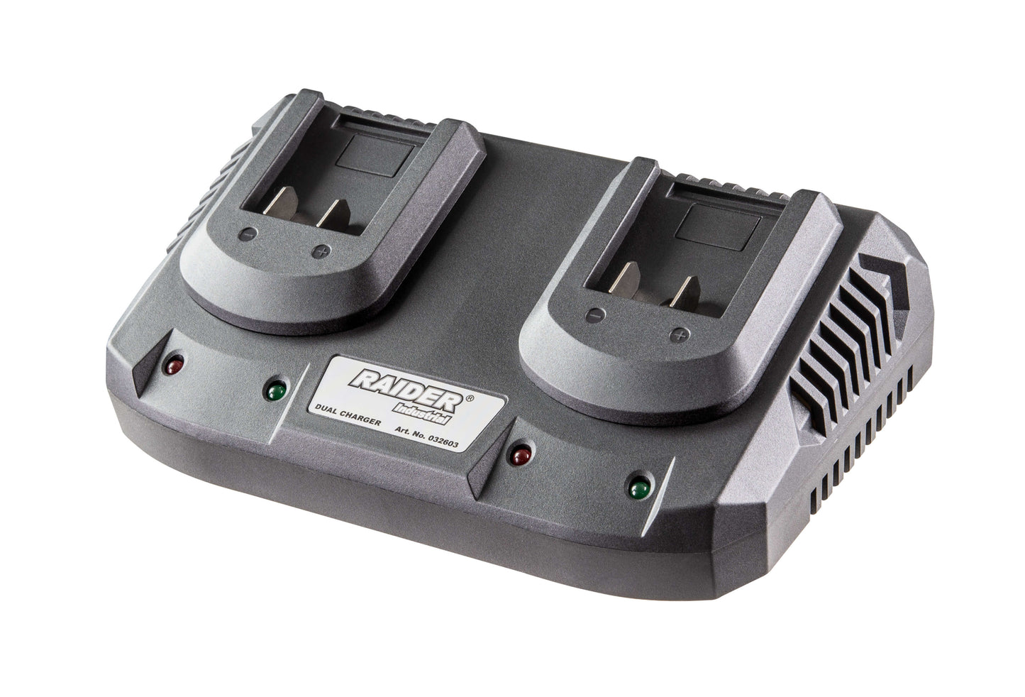 Incarcator dublu pentru acumulatori RDI, Raider 032603