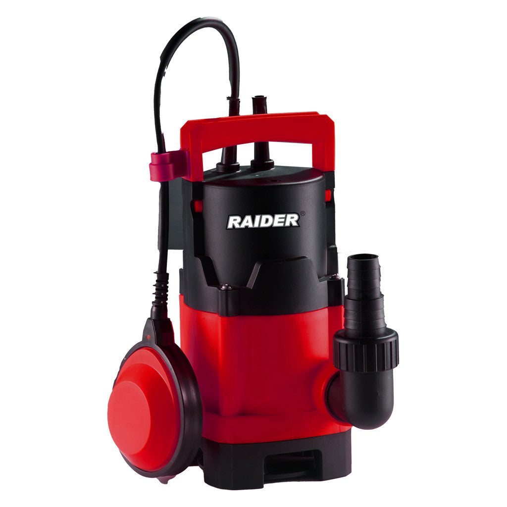 Pompa submersibila pentru apa murdara RD-WP46, 400W, 1", 125 l / min, 25 mm, 7 m, cablu 10 m, Raider 070154