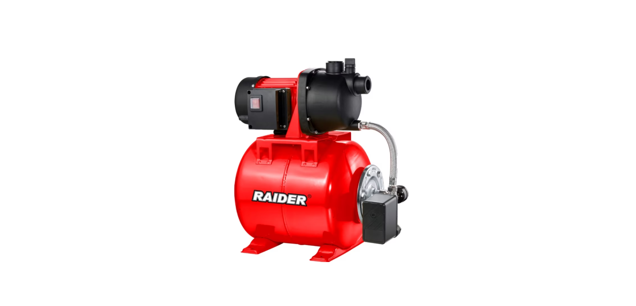 Hidrofor RD-WP800Z, 800 W, 1", 53 l / min, 3 bar, 40 m, Raider 071109