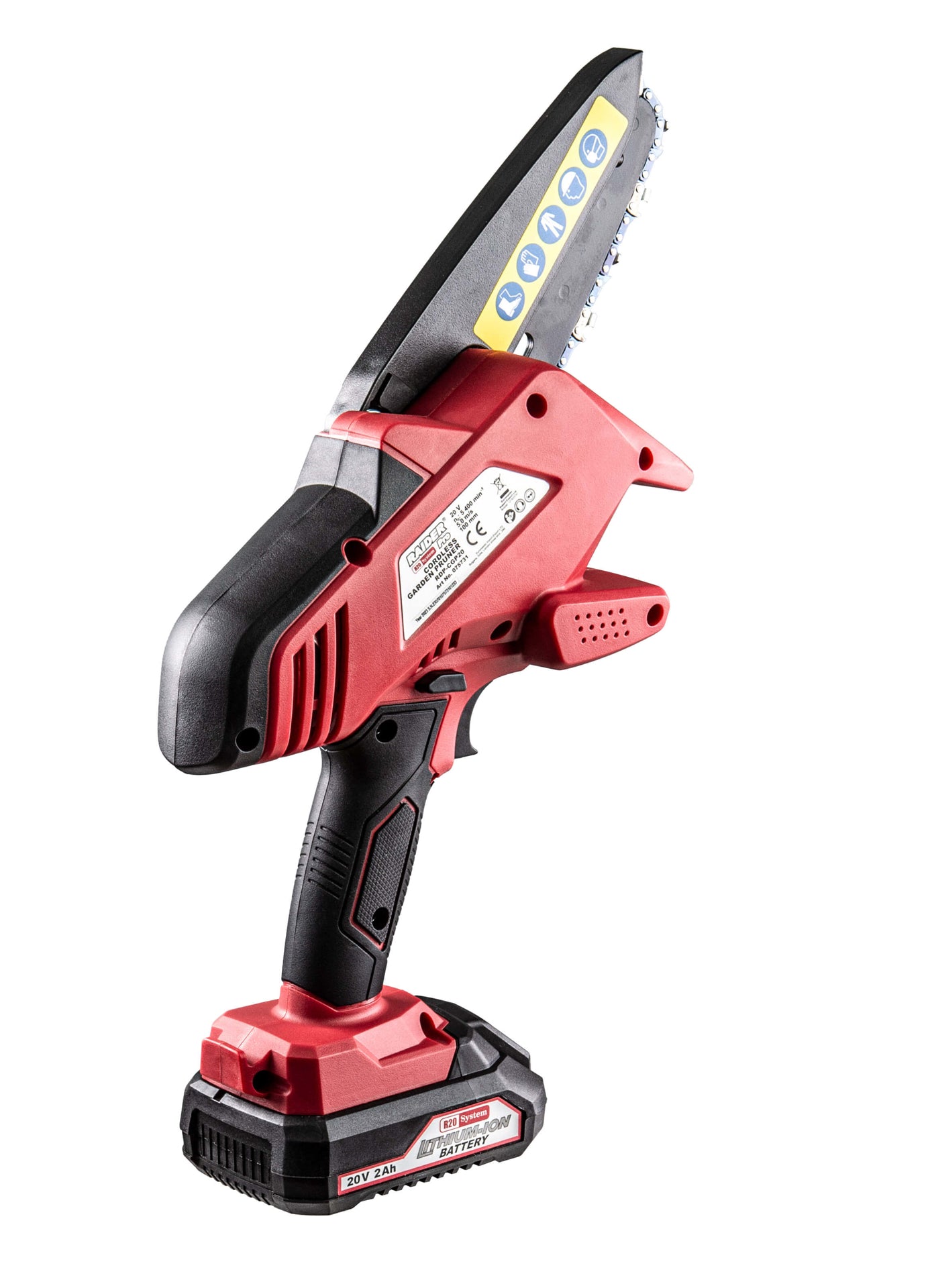Foarfeca electrica pe acumulator RDP-CGP20, 120 mm, 1 / 4", 1.1 mm, acumulator 2Ah, Raider 075731