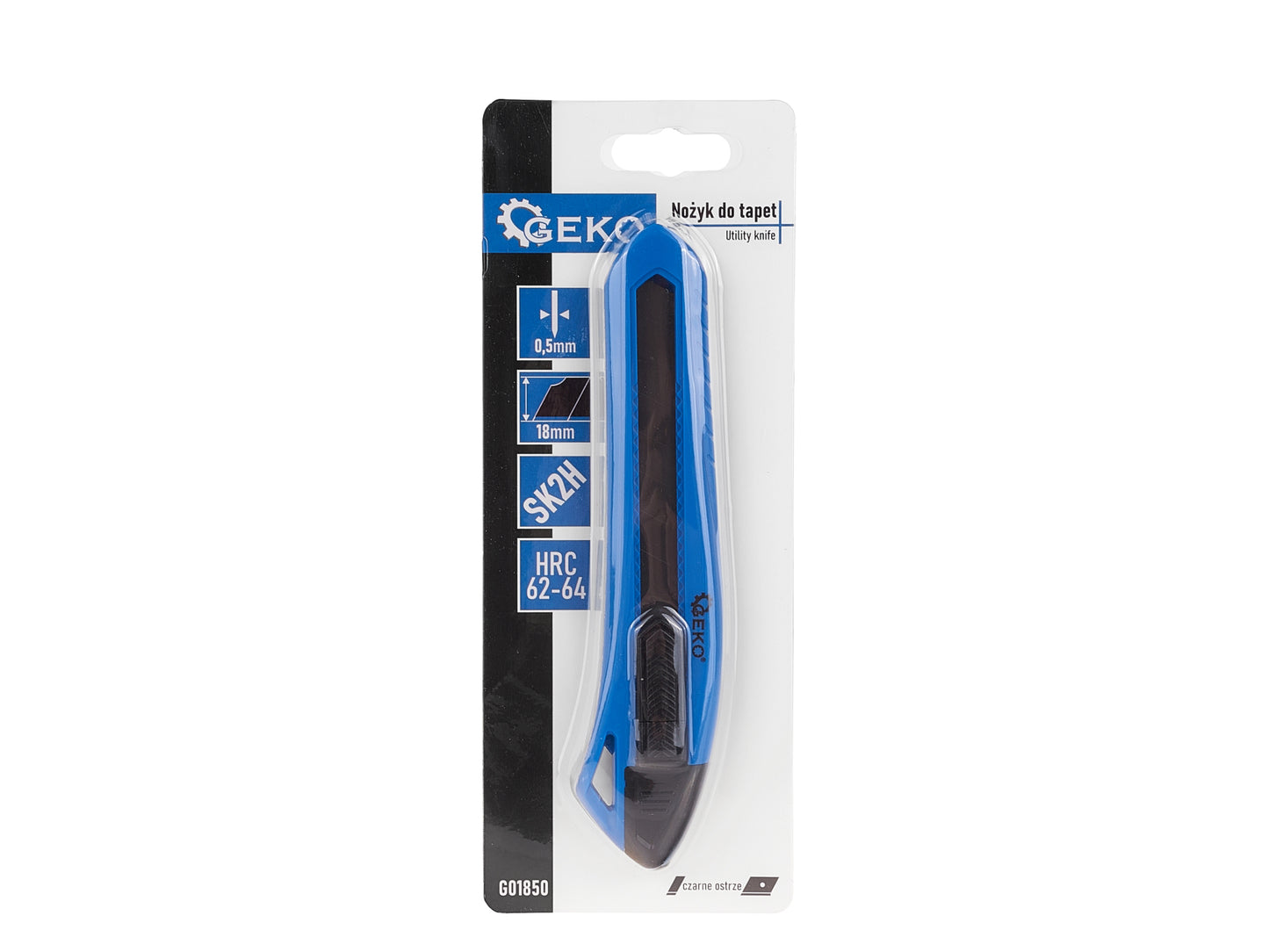 Cutter, 100 x 18 x 0.5 mm Ergo SK2H, Geko G01850