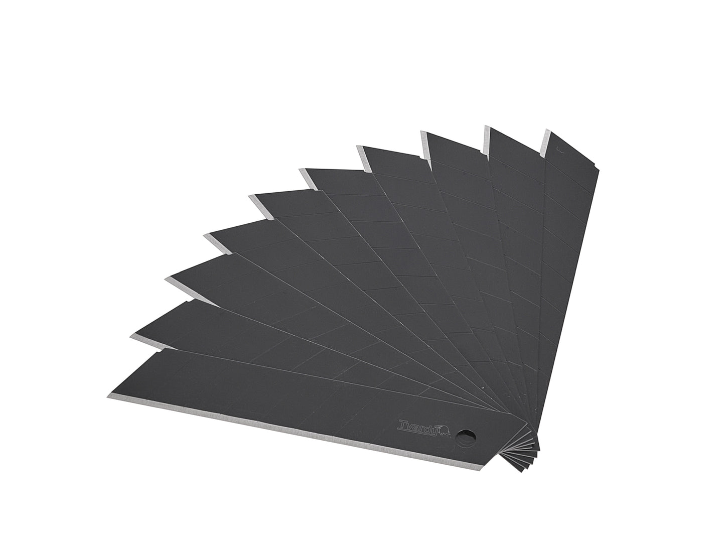 Set lame pentru cutter multifunctional, 100 x 18 x 0.5 mm SK2H, 10 elemente, Tvardy T00080