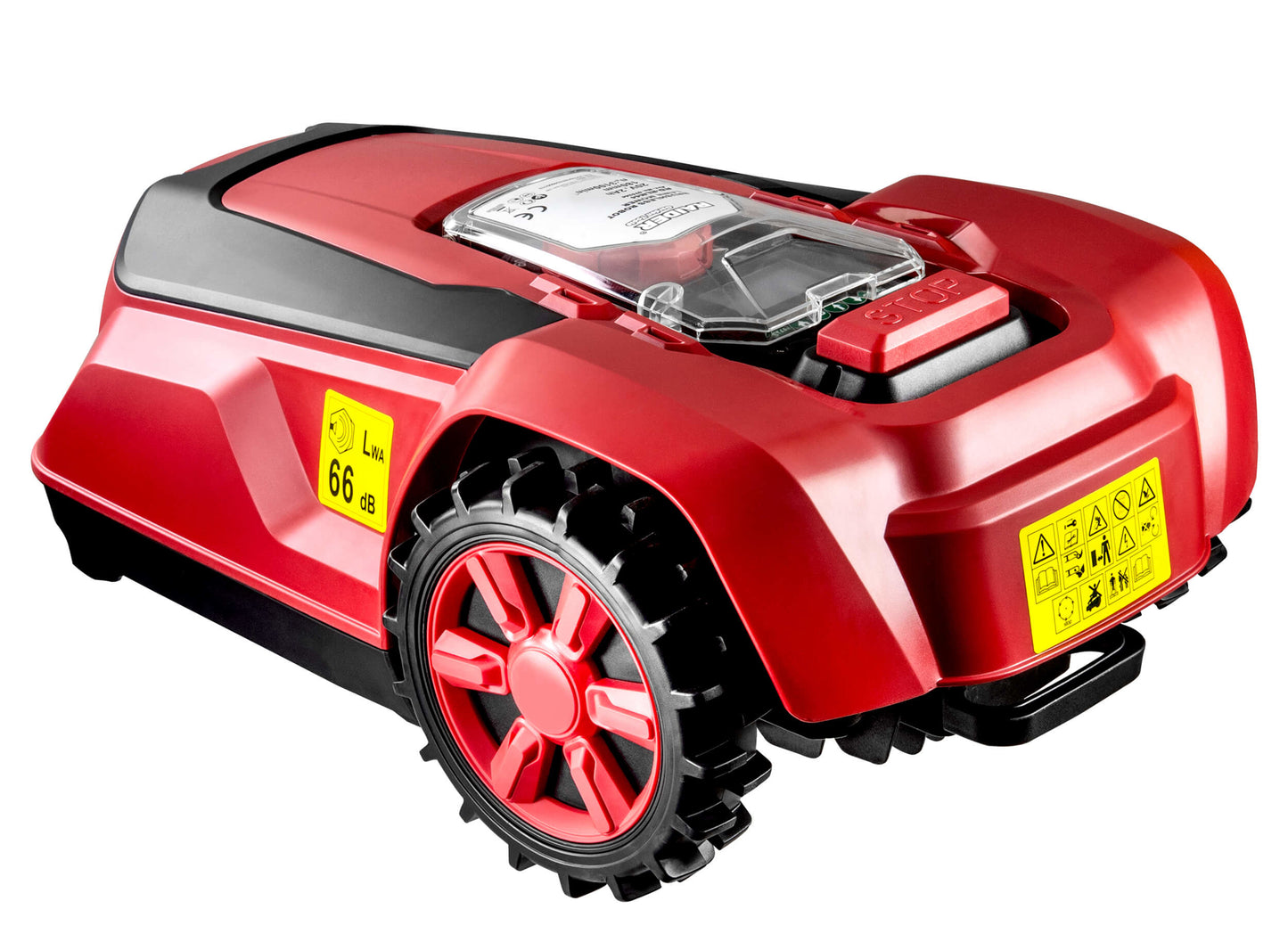 Robot pentru tuns gazonul Brushless RD-RLM44, 180 mm, 20 V, 2 Ah, 400 m2, Raider 075344