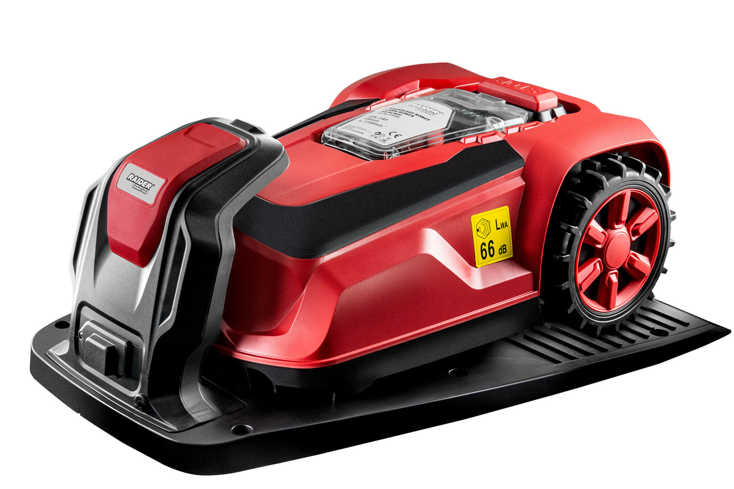 Robot pentru tuns gazonul Brushless RD-RLM44, 180 mm, 20 V, 2 Ah, 400 m2, Raider 075344