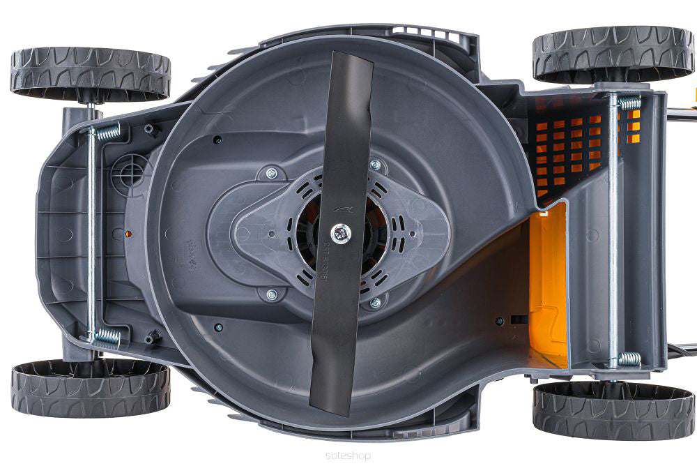 Masina electrica de tuns iarba PM-KSE-2200MN, 2200 W, 36 cm, Powermat PM1277