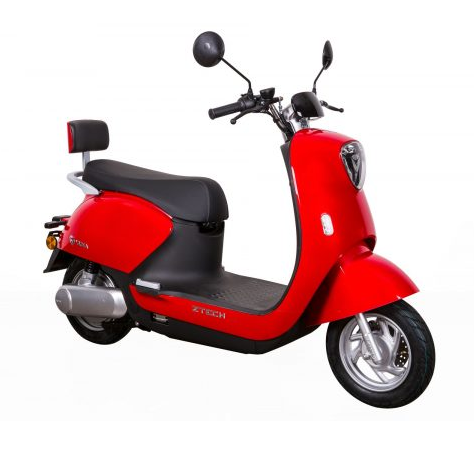 Scuter electric Yadea M6, far LED, acumulator Graphene 72 V, 26 Ah, autonomie 90 km, viteza maxima 45 km / h, capacitate maxima incarcare 150 kg, rosu, Villager VL079992