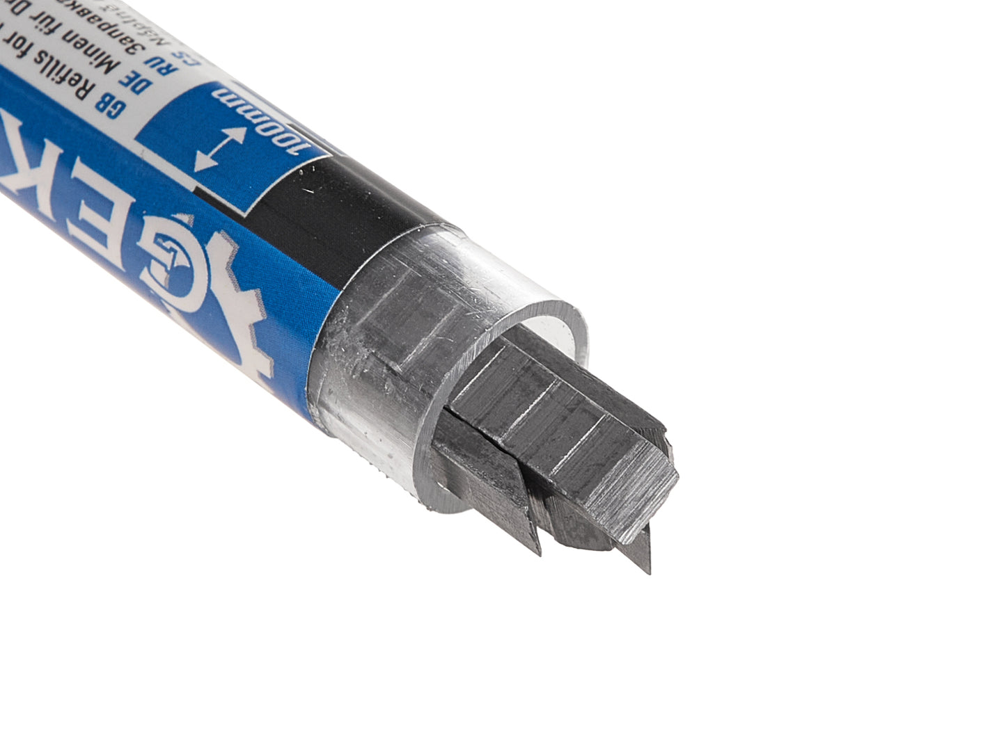 Set rezerve pentru creion mecanic, 100 x 2 mm, 5 elemente, Geko G29003A