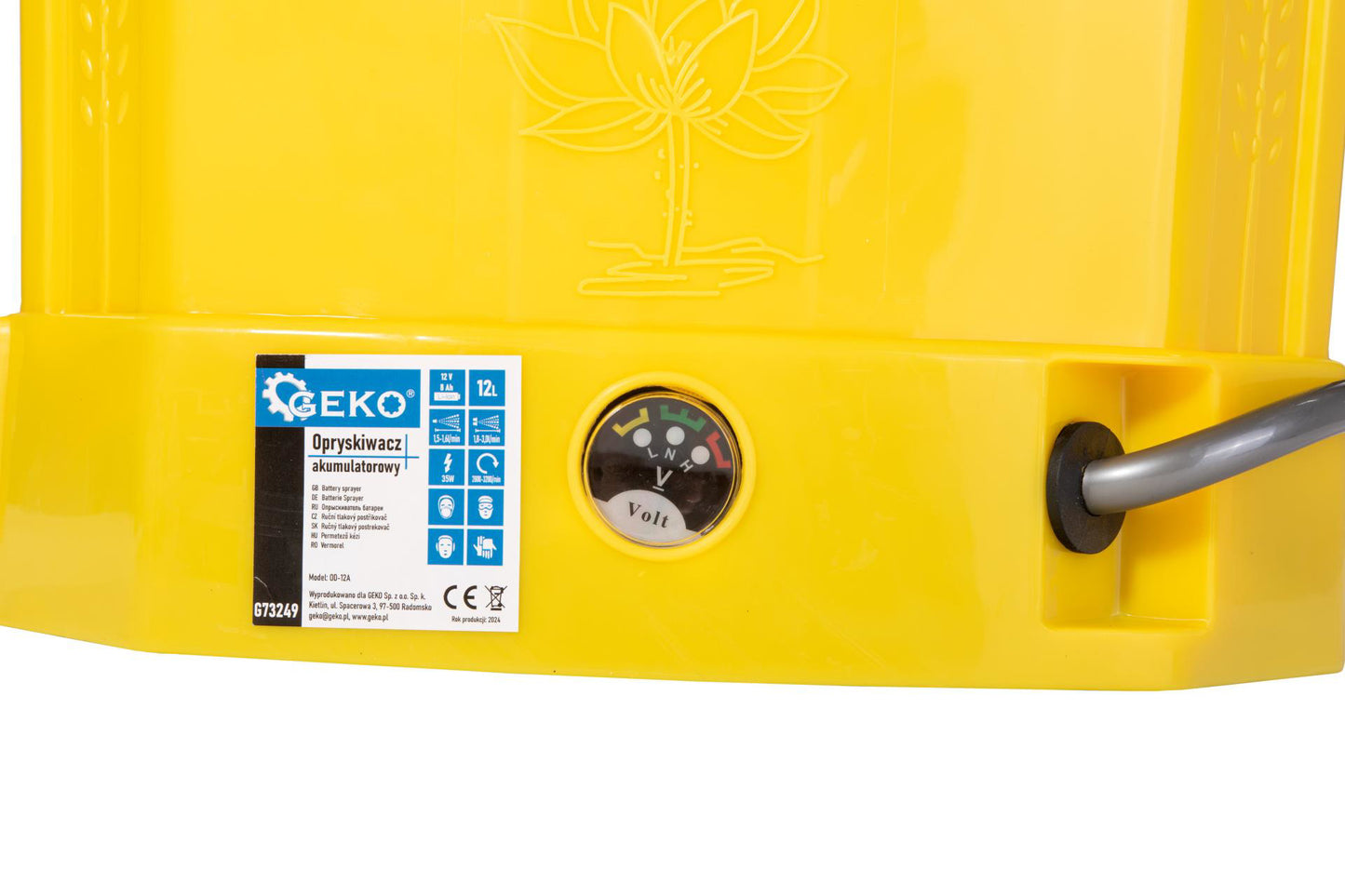Pulverizator cu acumulator, 35 W, Geko G73249