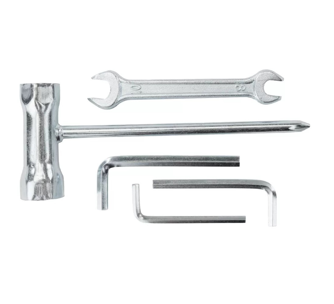 Motoburghiu de pamant pe benzina cu 3 burghie, 6 CP, Red Technic RTSWG0106