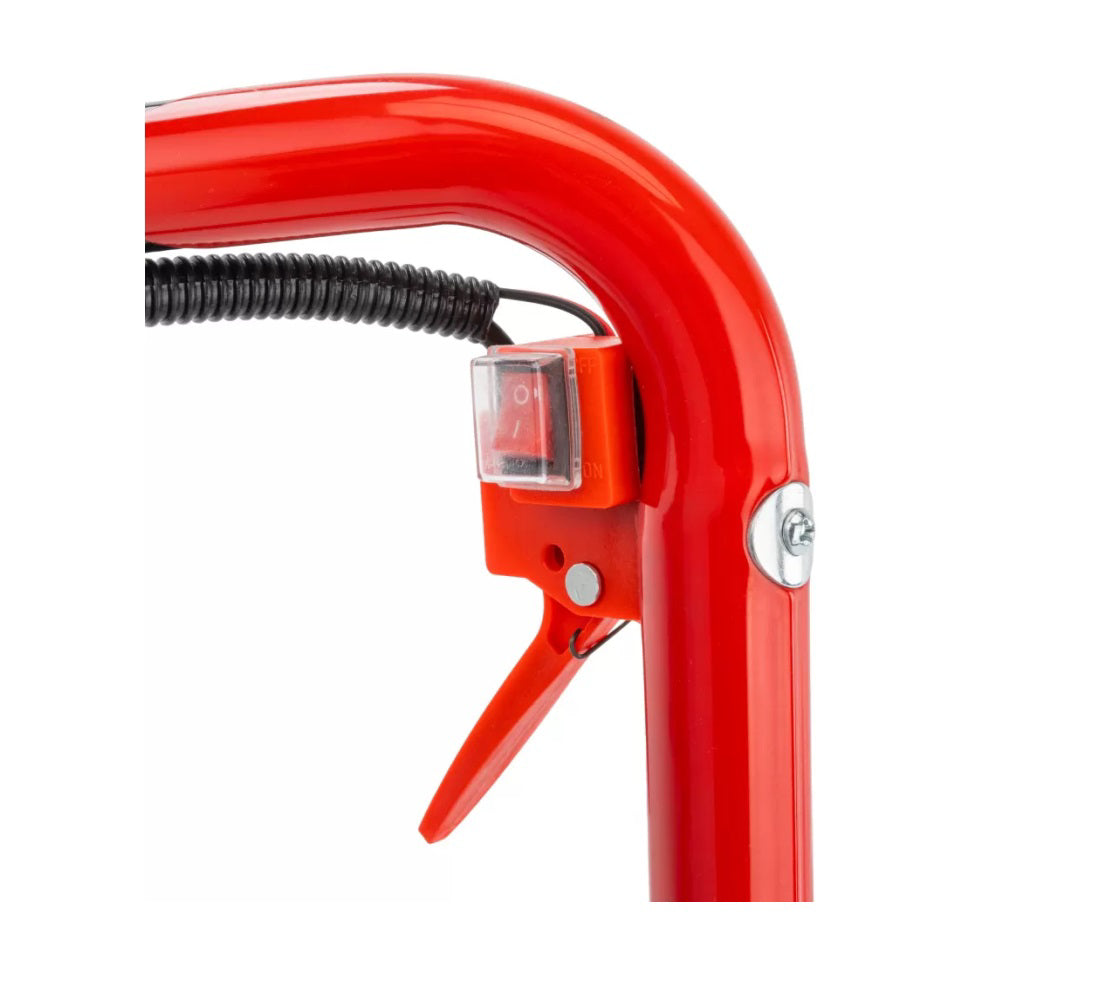 Motoburghiu de pamant pe benzina cu 3 burghie, 6 CP, Red Technic RTSWG0106