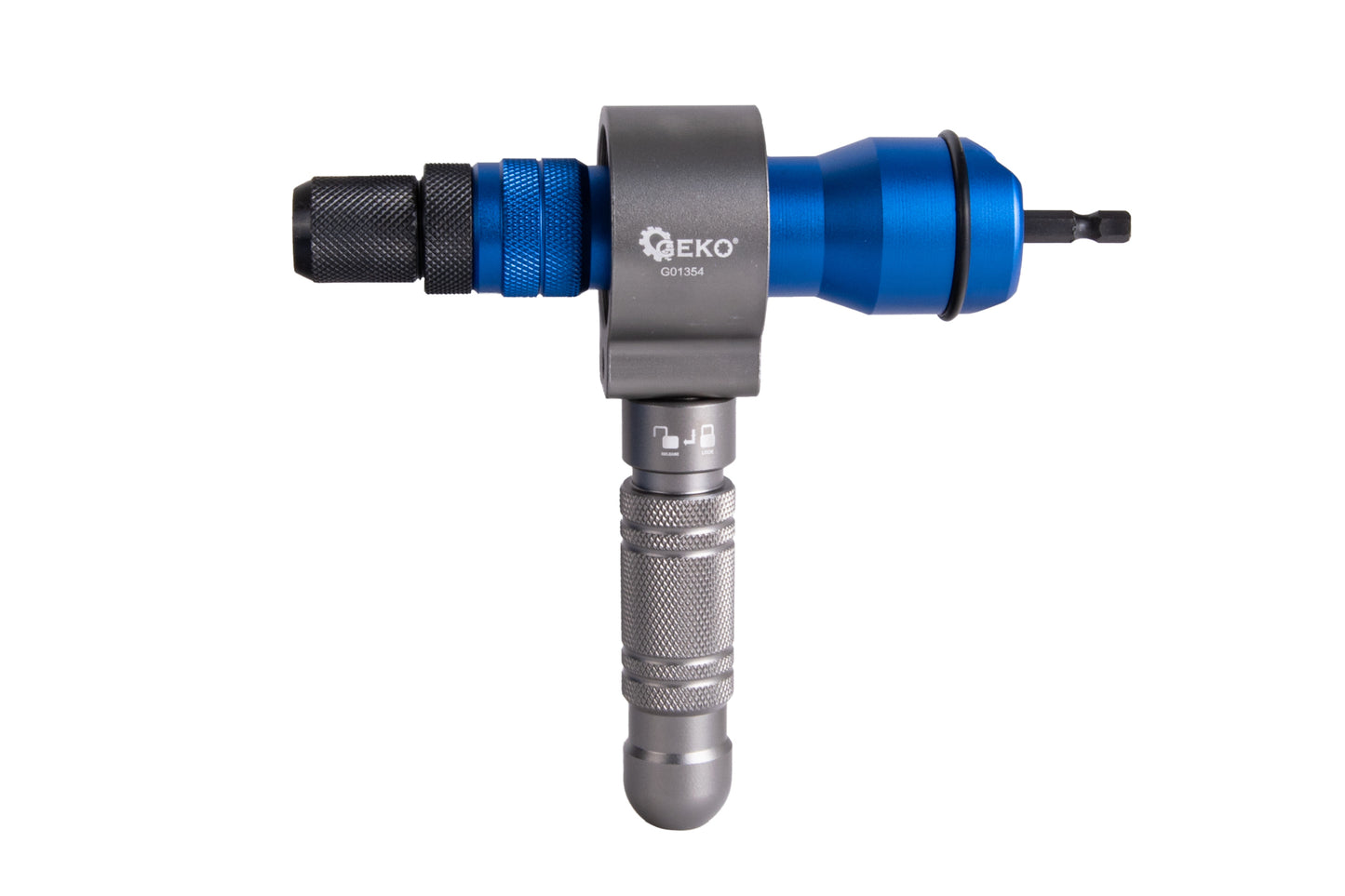 Kit adaptor nituire pop-nituri 3 in 1 cu nituri si piulite, Geko G01354